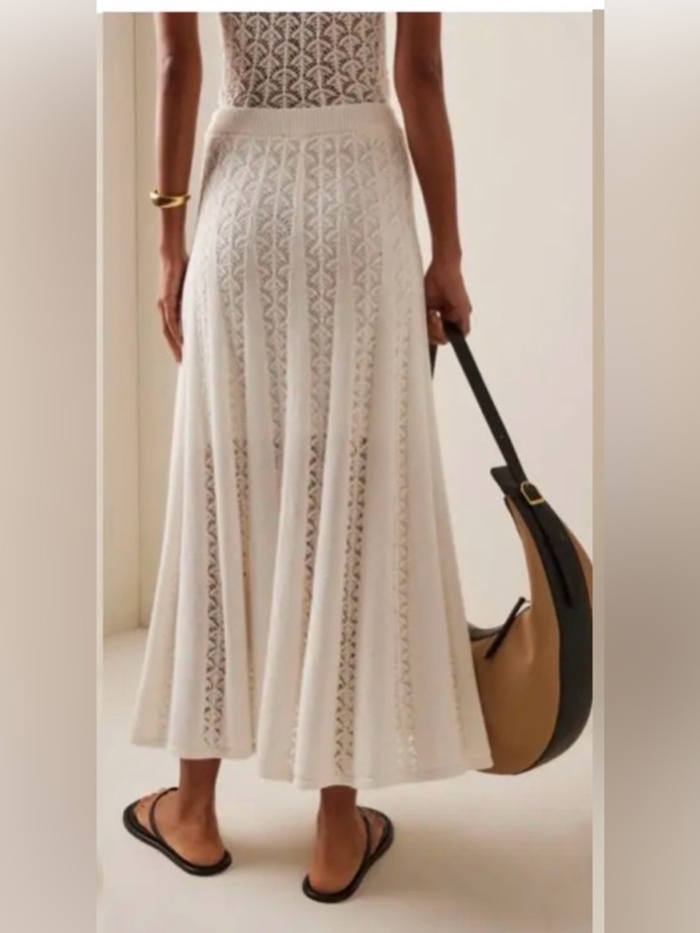 Zimmermann Wylie Flared Knit Maxi Skirt - Picture 3 of 7